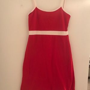 Red bodycon dress